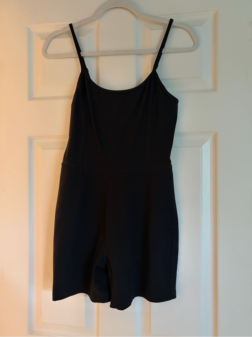 Garage Black Spaghetti Strap Romper